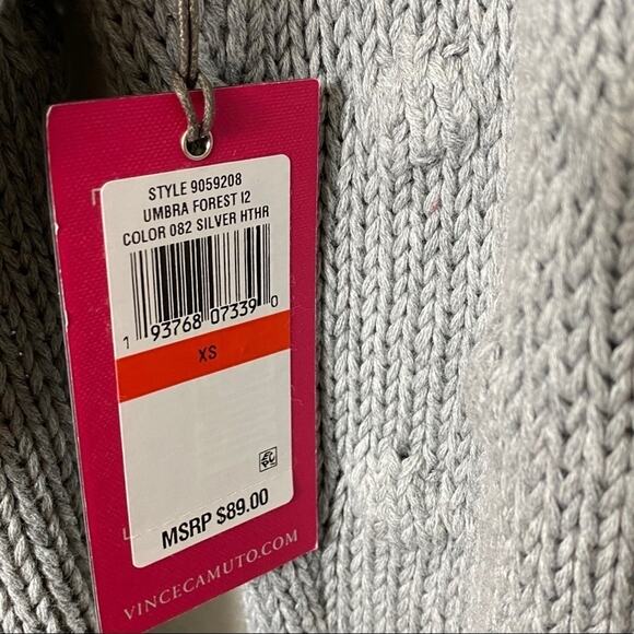 Vince Camuto All Over Popcon Grey XS Women… - Picture 4 of 6